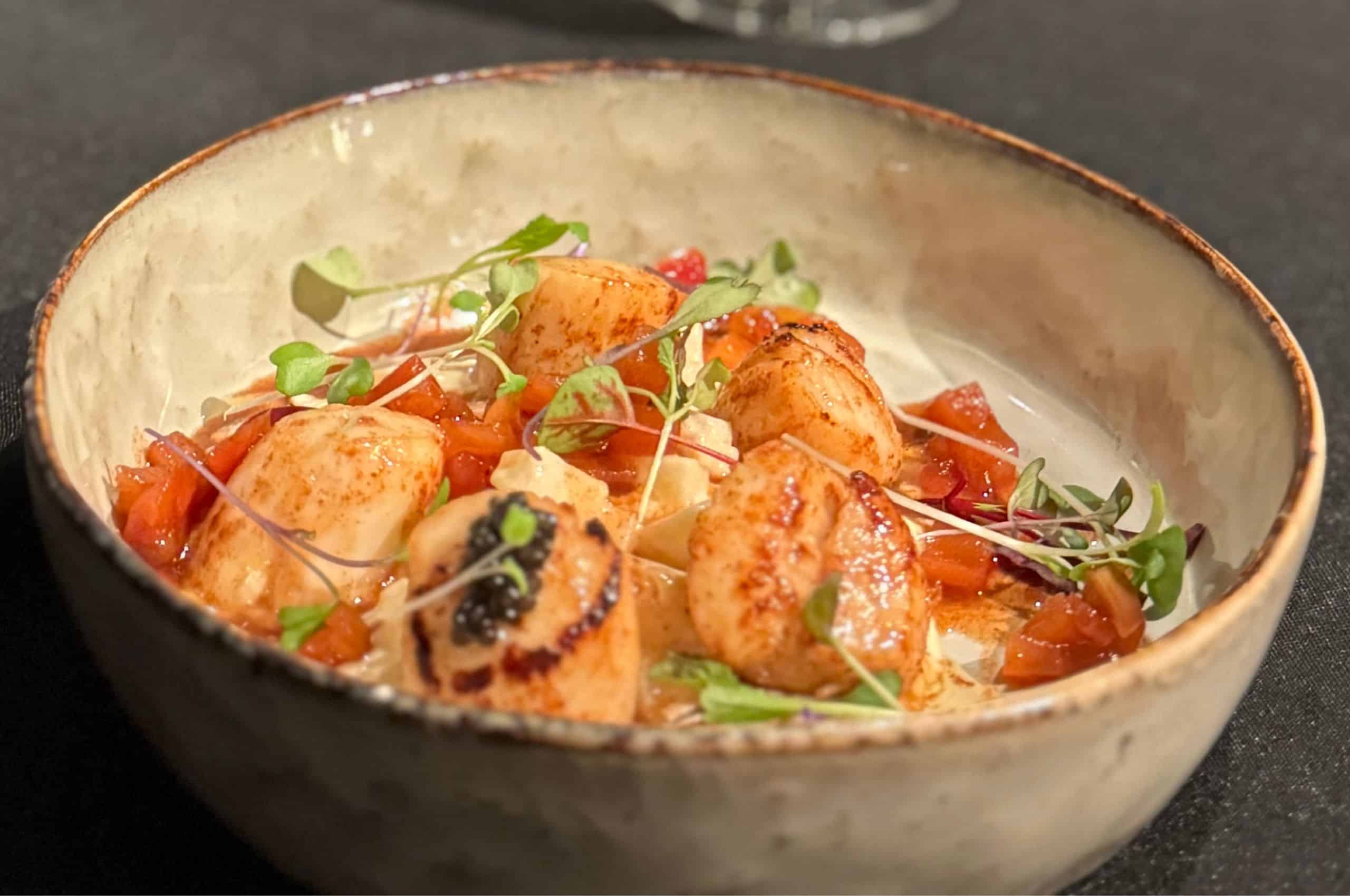 Plat de saint jacques